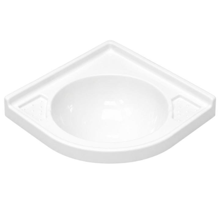 Lavabo d'angle blanc