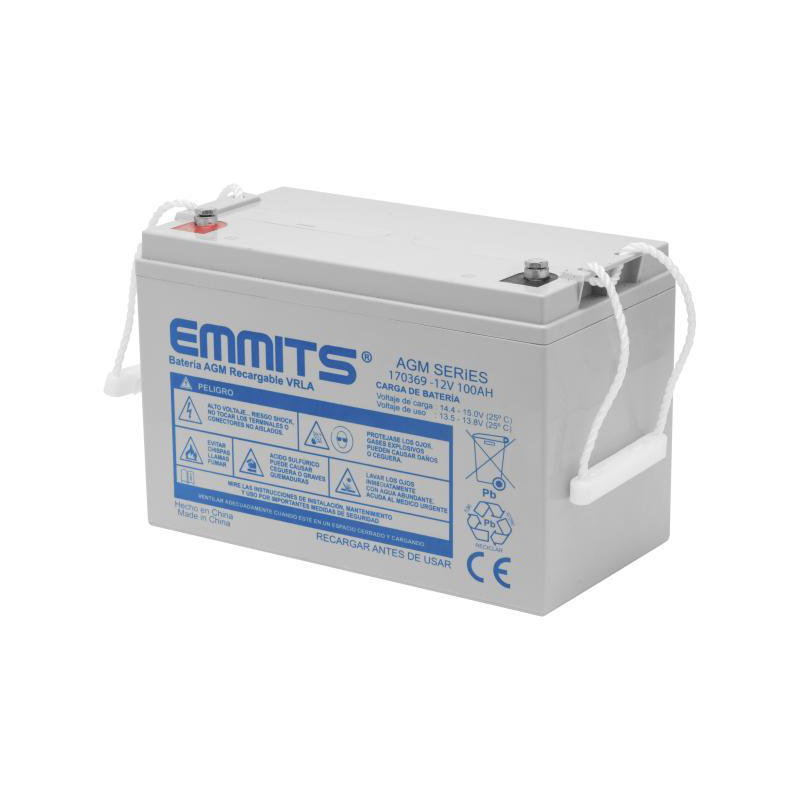 Bateria agm 100ah emmits