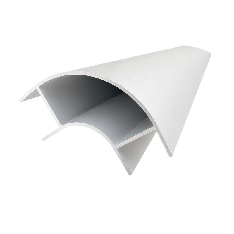 Perfil esquinero de aluminio angulo abierto (barra 2m)