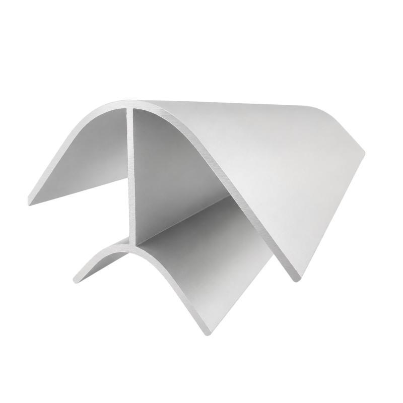 Perfil esquinero de aluminio angulo cerrado (barra 2m)