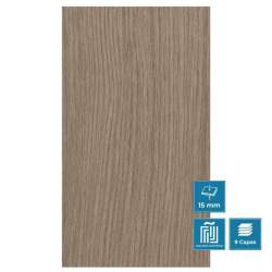 Tablero de madera hpl 15mm atavÍa soft (2440 x 1220 mm)