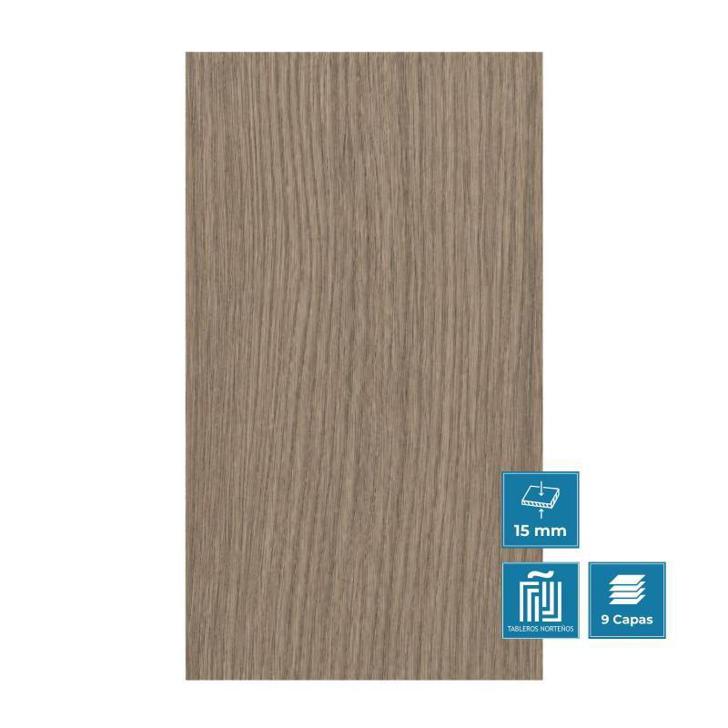 Tablero de madera hpl 15mm atavÍa soft (2440 x 1220 mm)
