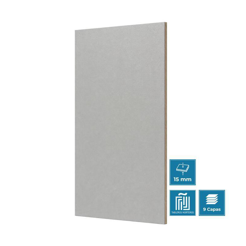Tablero de madera hpl 15mm cemento soft (2440 x 1220 mm)
