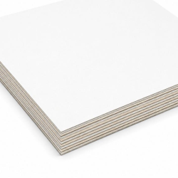 Tablero de madera hpl 15mm blanco mate (2440 x 1220 mm)