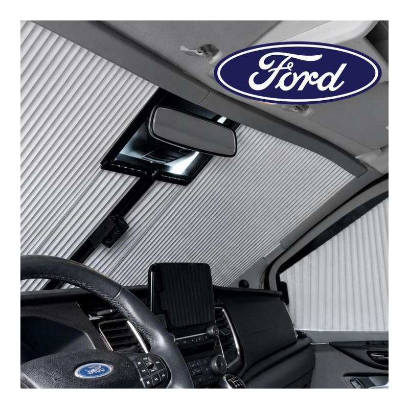 Rideau d'occultation remifront pour pare-brise ford transit aprÈs 2019