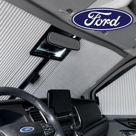 Rideau d'occultation remifront pour pare-brise ford transit aprÈs 2019