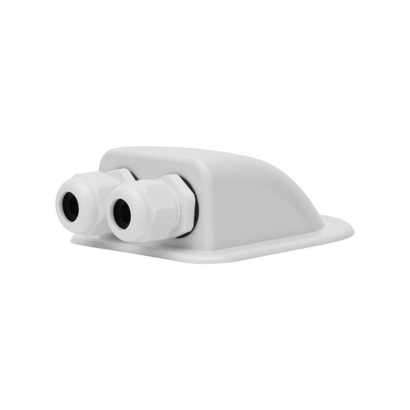 Pasacable blanco techo