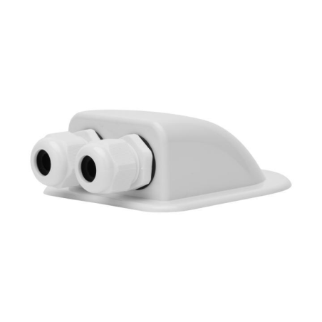 Pasacable blanco techo