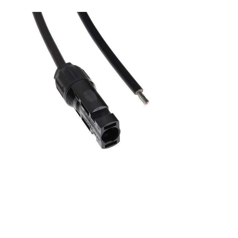 Cable hembra 2,5m Ø 4mm mc4