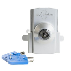 Cerradura imc de puerta habitÁculo autocaravana gris