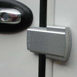 Cerradura de seguridad imc puerta conductor con accionamiento interior sin llave negra