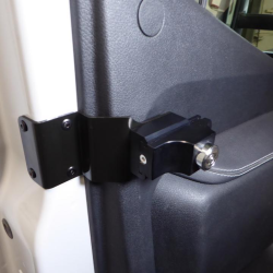 Juego de 2 cerraduras imc puerta delantera cabina mercedes sprinter negra