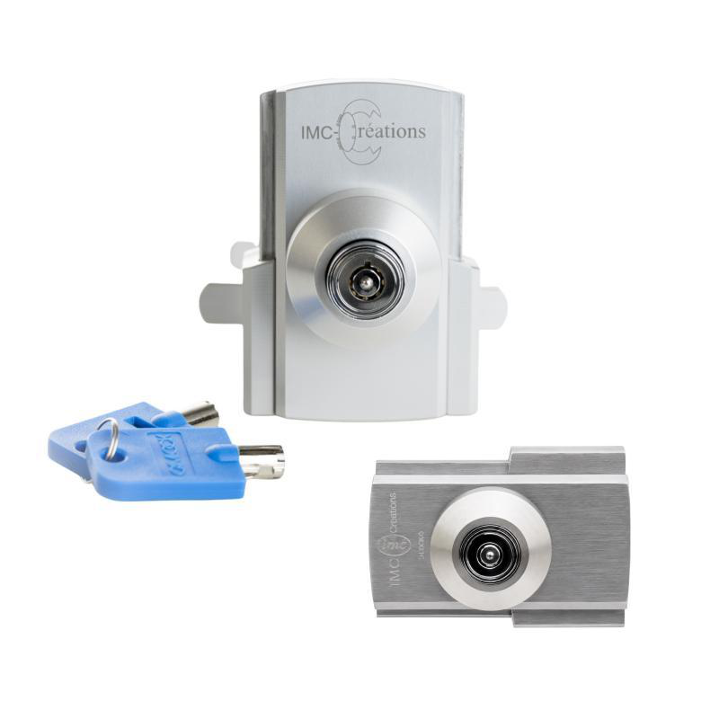 Kit cerradura puerta imc habitÁculo + 1 cerradura portÓn (llaves iguales)