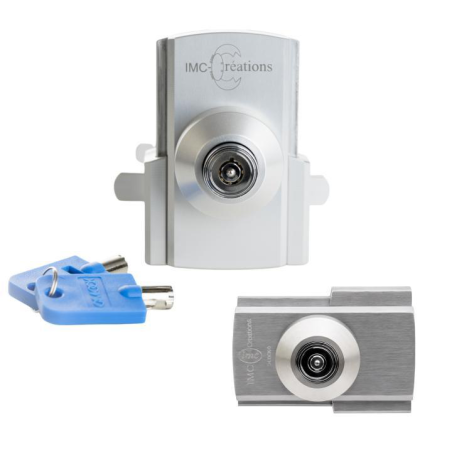 Kit cerradura puerta imc habitÁculo + 1 cerradura portÓn (llaves iguales)