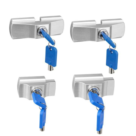 Kit cerraduras camper imc ford transit porton trasero + lateral + 2 cabina (llaves iguales)