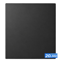 Pulsador interruptor negro (serie 20.000)