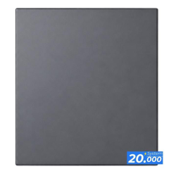 Pulsador interruptor gris oscuro (serie 20.000)