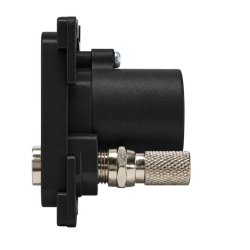 Enchufe 12v coche + antena tv negro (serie 10.000)