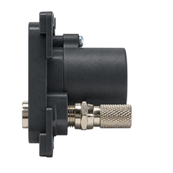 12v.c.+ antena dark grey socket