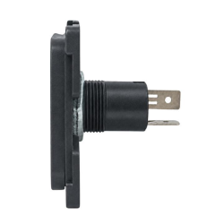 Enchufe 12v gris oscuro (sistema 10.000)