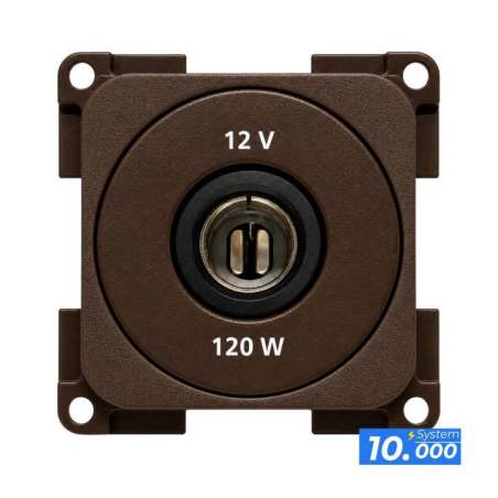 12v brown socket