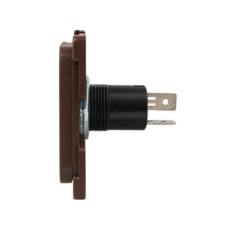 Steckdose 12v braun