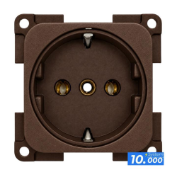 220v brown socket