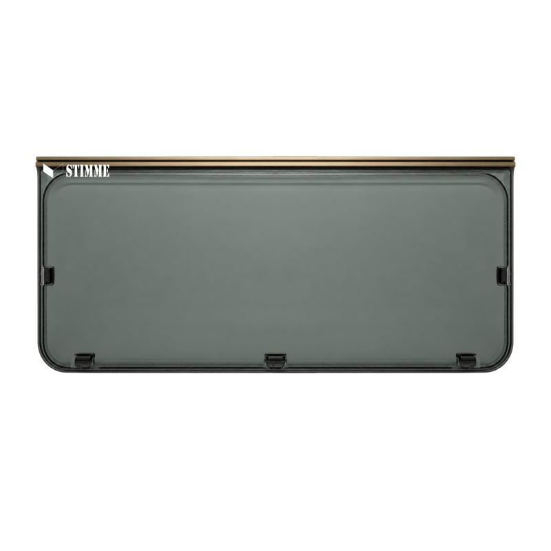 Ventana abatible adria 1.550x650 r.n. en tono fumÉ