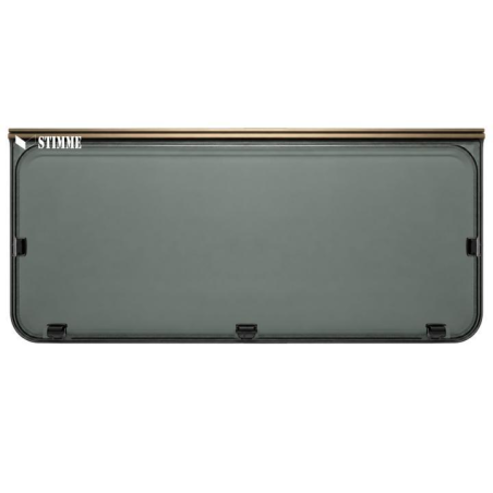 Ventana abatible adria 1.550x650 r.n. en tono fumÉ