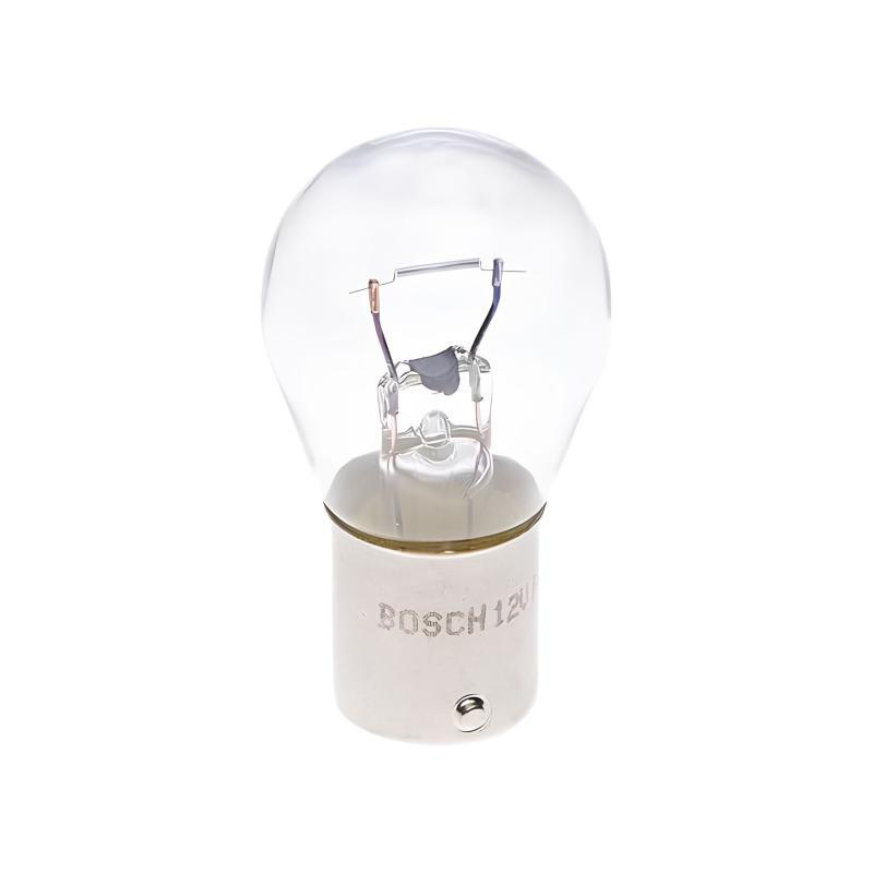 Bombilla 12v 21w halÓgena blanca bosch pure light tipo bayoneta para pilotos/intermitentes/luces de freno