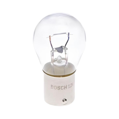 Bombilla 12v 21w halÓgena blanca bosch pure light tipo bayoneta para pilotos/intermitentes/luces de freno