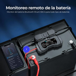 Medidor de baterÍa renogy smart shunt 300a