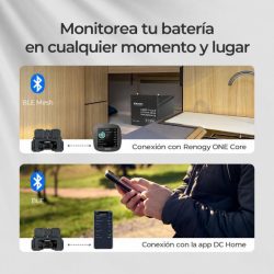 Medidor de baterÍa renogy smart shunt 300a