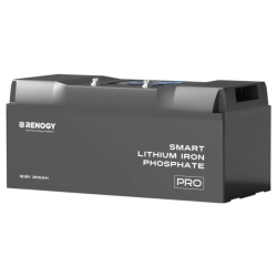 BaterÍa de litio 12v / 200ah renogy lifepo4 (pro) (bluetooth)