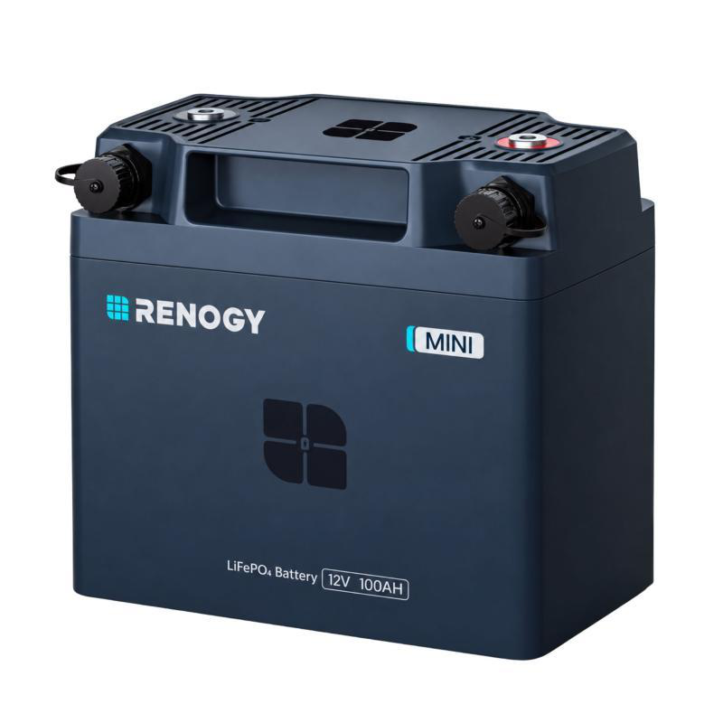BaterÍa de litio 12v / 100 ah renogy lifepo4 (pro mini) (bluetooth)