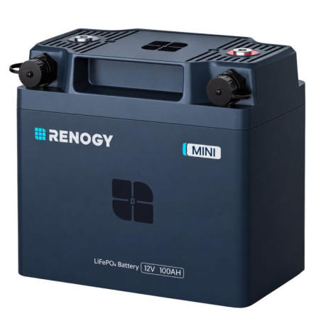 BaterÍa de litio 12v / 100 ah renogy lifepo4 (pro mini) (bluetooth)