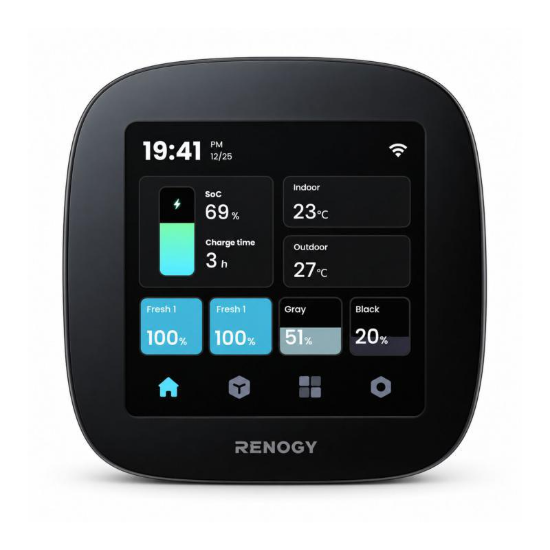 Pantalla de monitoreo renogy one core