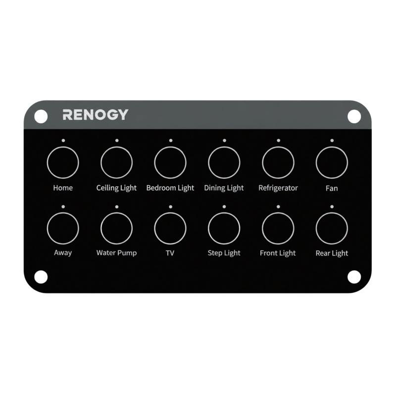 Panel de control renogy (12 botones)