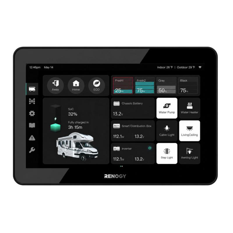 Panel de control tÁctil renogy one vision 7