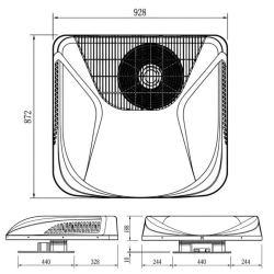 Aire acondicionado 12v. eurofrigo northwind 2.6