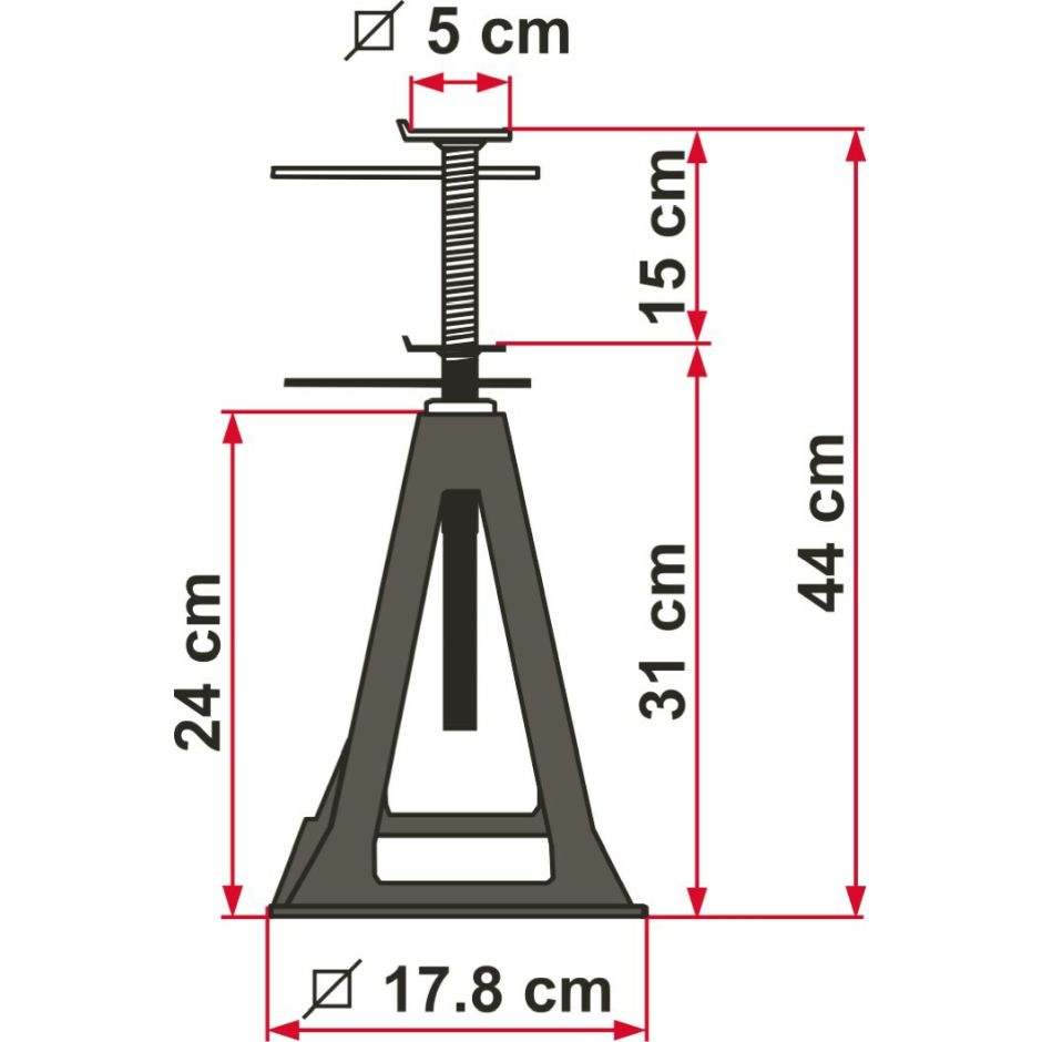 MARTINETE PLASTICO FIAMM 4 PIEZAS