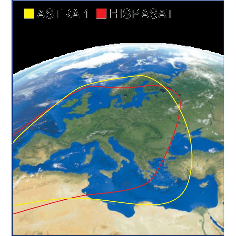 ANTENA PARABOLICA AUTOMATICA OYSTER® VISION V Ø85CM TWIN SKEW