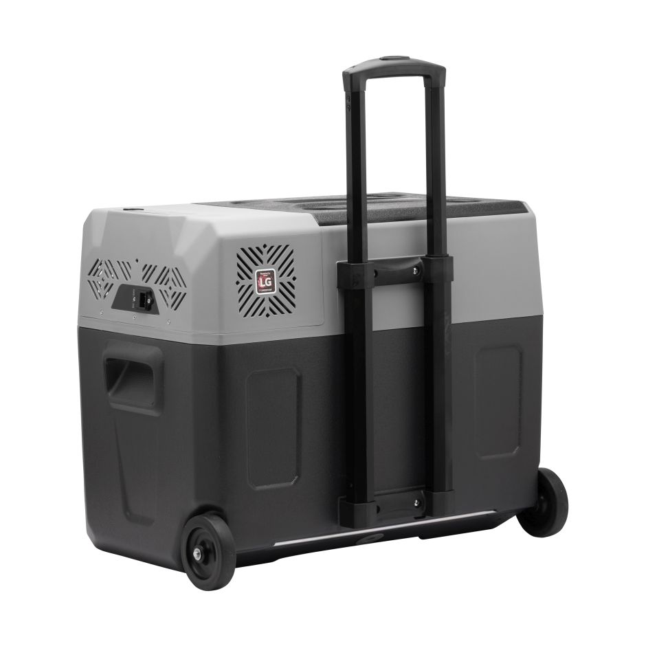 NEVERA EMMITS 40 L. COMPRESOR LG C. RUEDAS Y ASA TRANSPORTE 12,24/220V